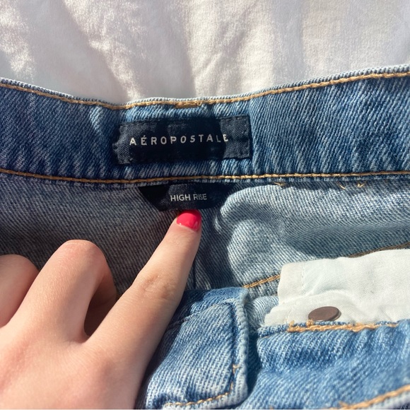 aeropostale high rise denim skirt - Picture 3 of 5